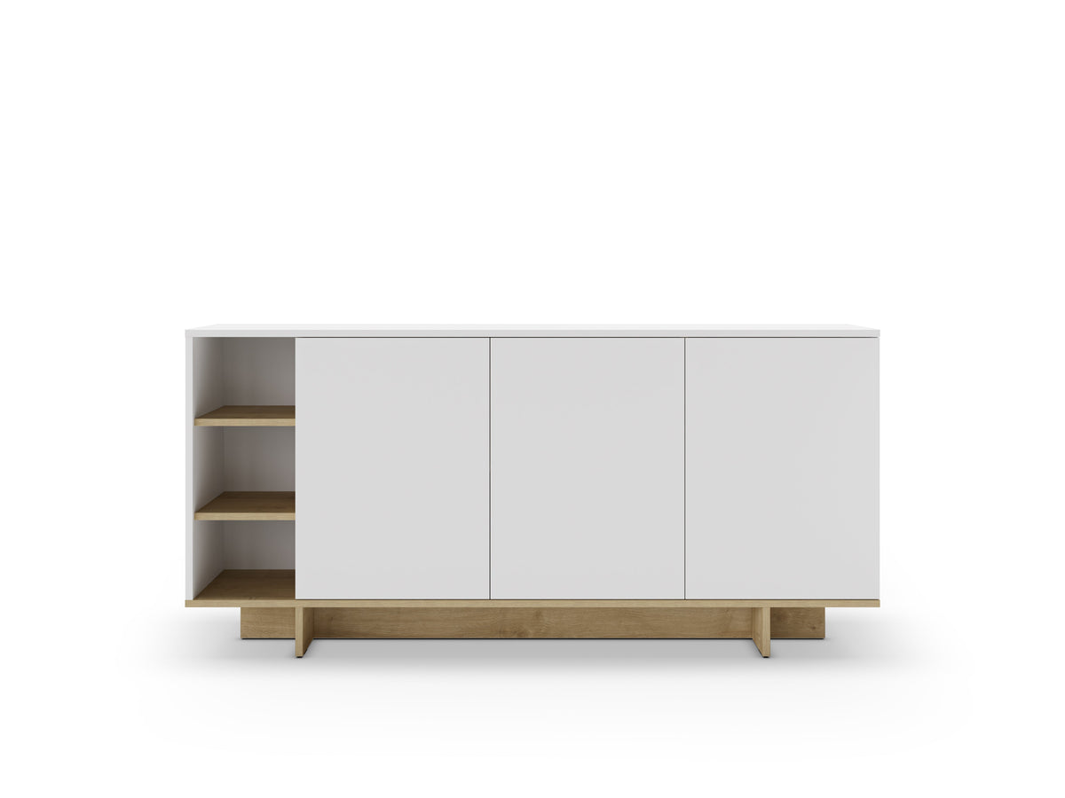 Stockton Modern Console Unit with Open Shelves