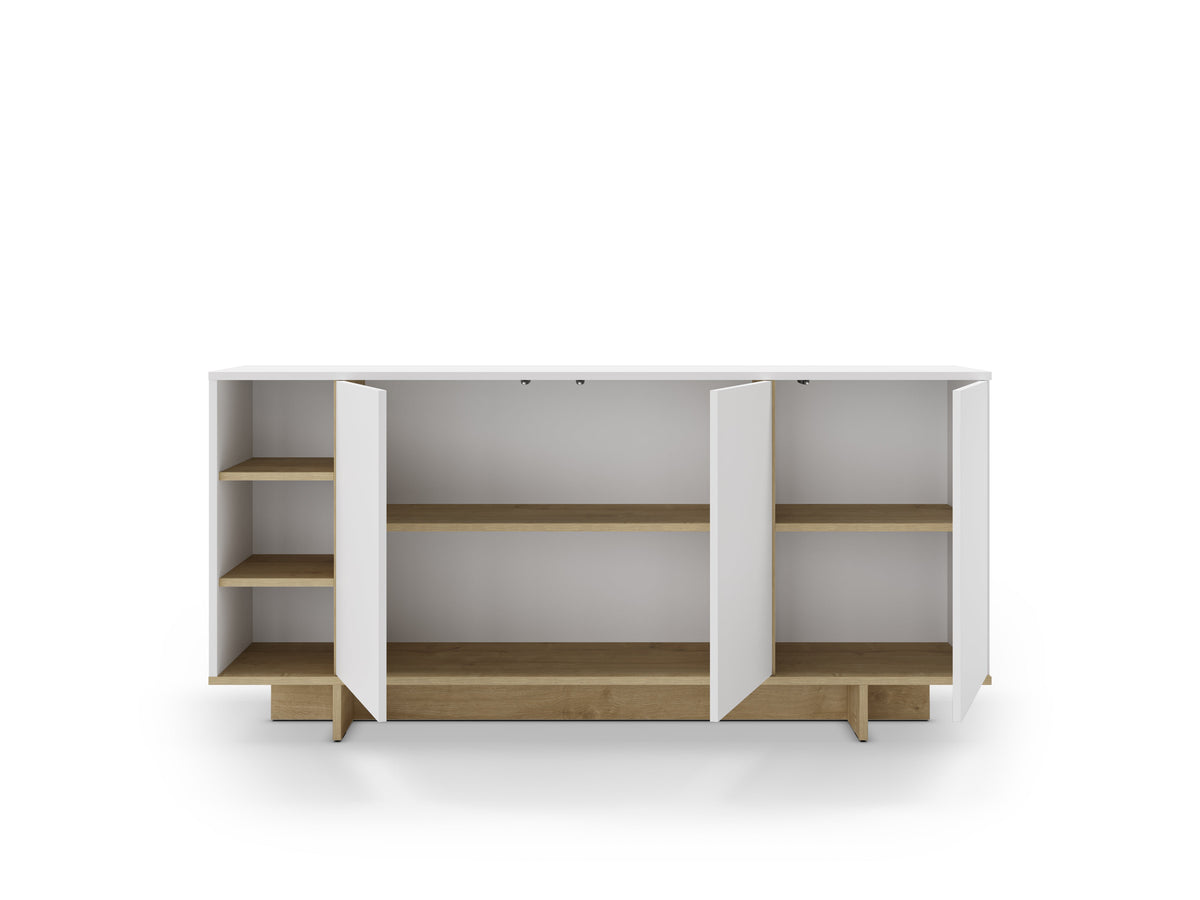 Stockton Modern Console Unit with Open Shelves