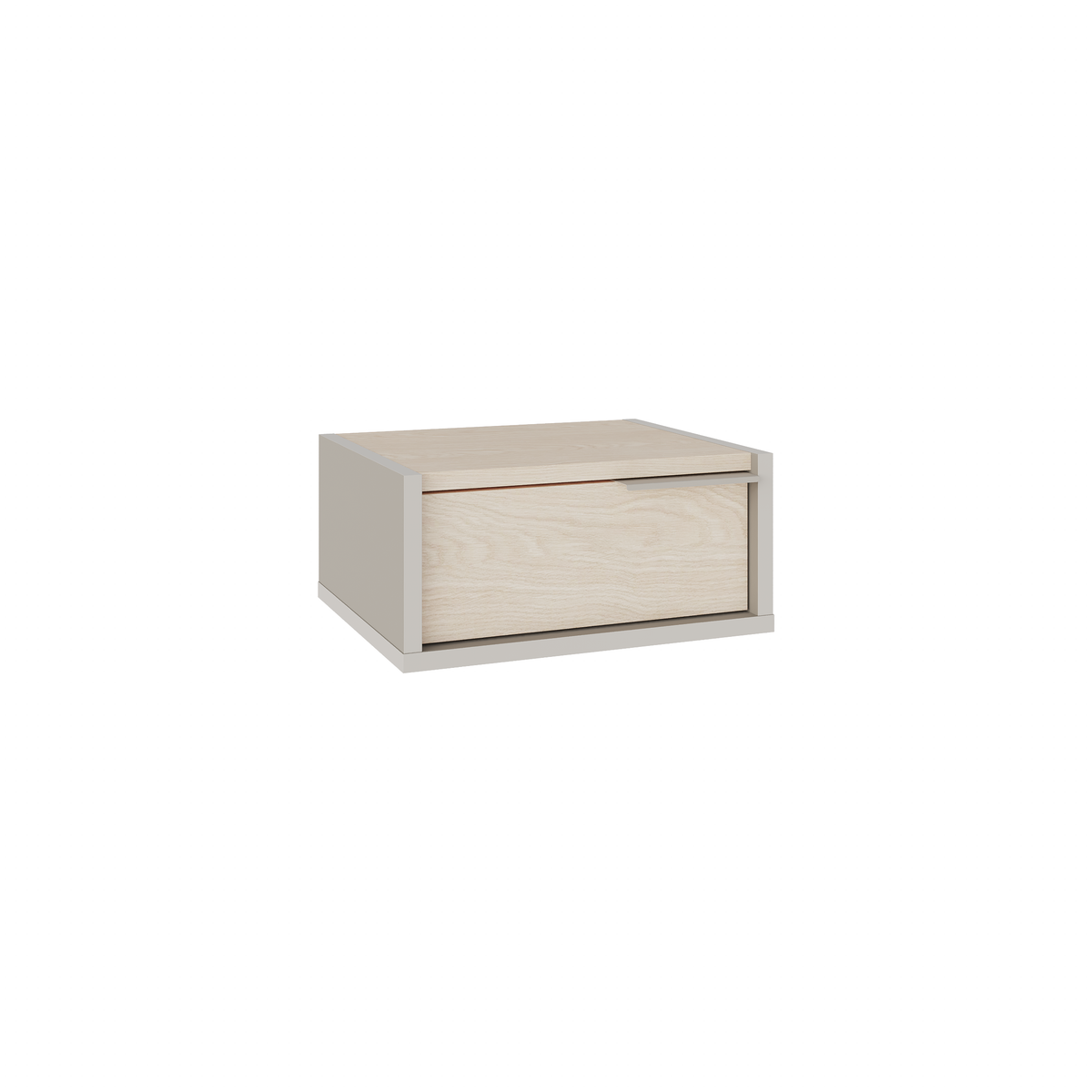 Eco Wall-Mounted Nightstand – Floating Bedside Table with Drawer