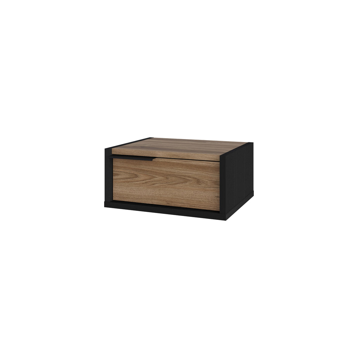 Eco Wall-Mounted Nightstand – Floating Bedside Table with Drawer