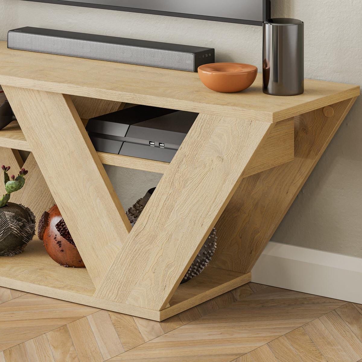 Pipralla Modern TV Stand 110 cm