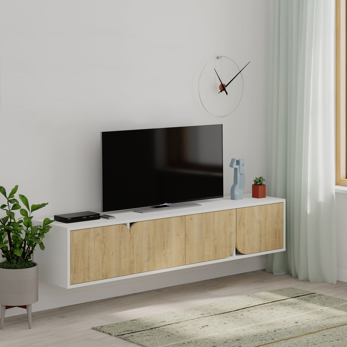 Spark Modern Floating Tv Stand