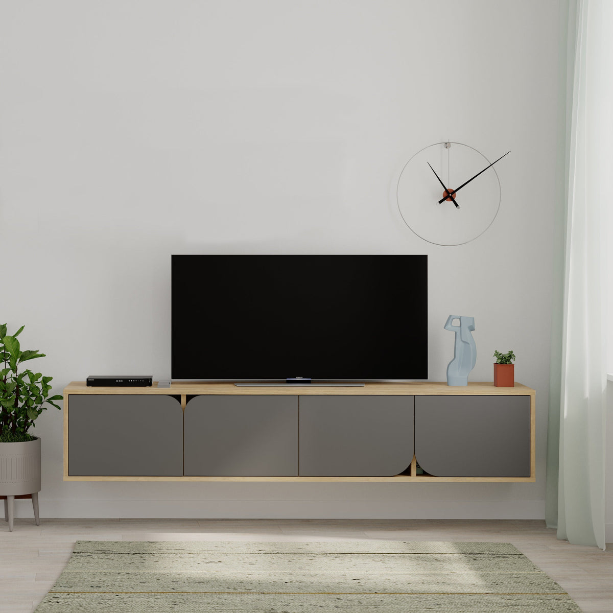 Spark Modern Floating Tv Stand