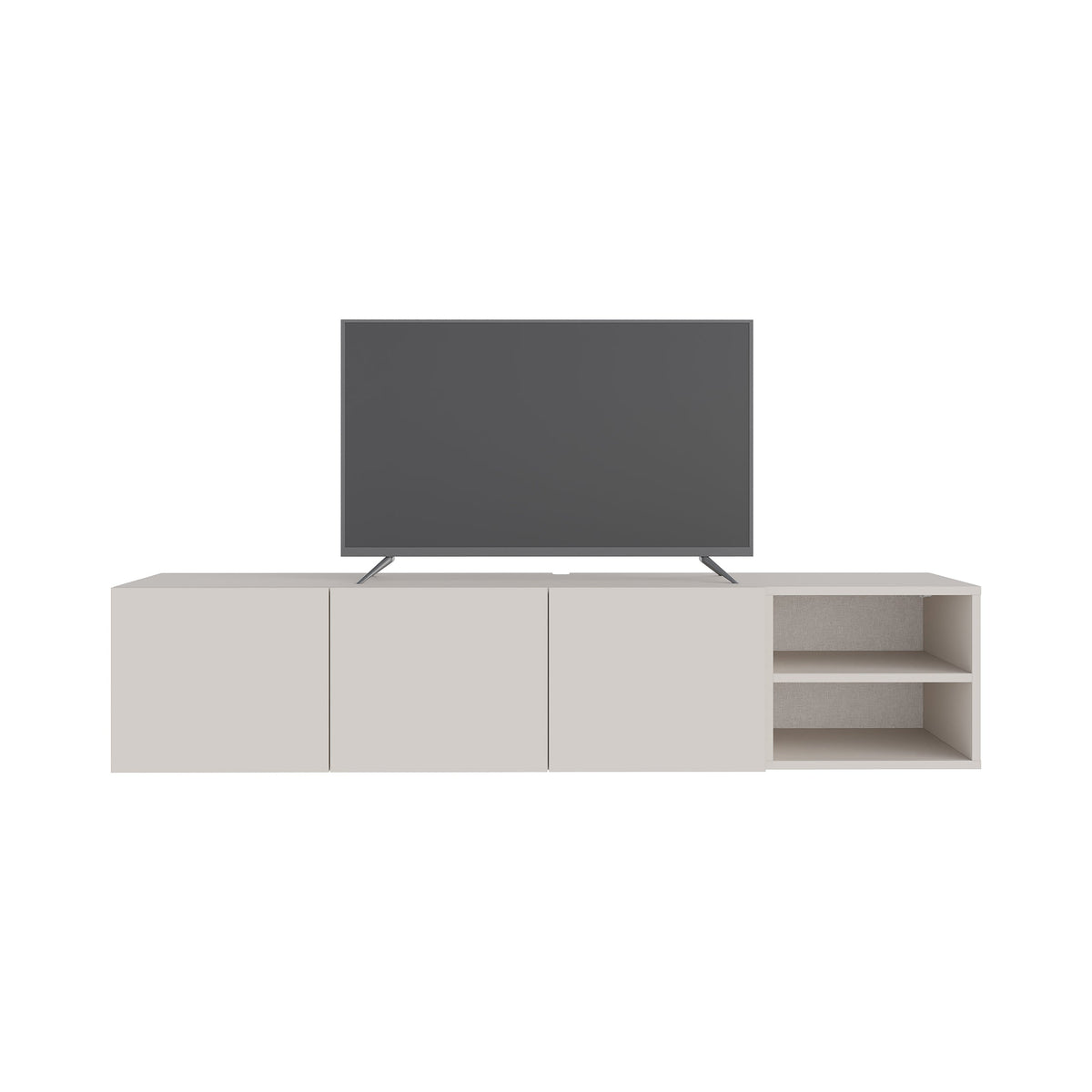 Conrad TV Unit – 180 cm – 3 Soft Close Doors Wall Mounted Entertainment Centre