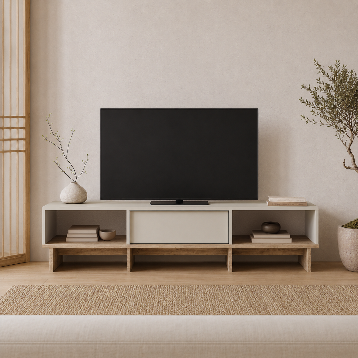 Yuki Modern TV Unit with Storage 170cm