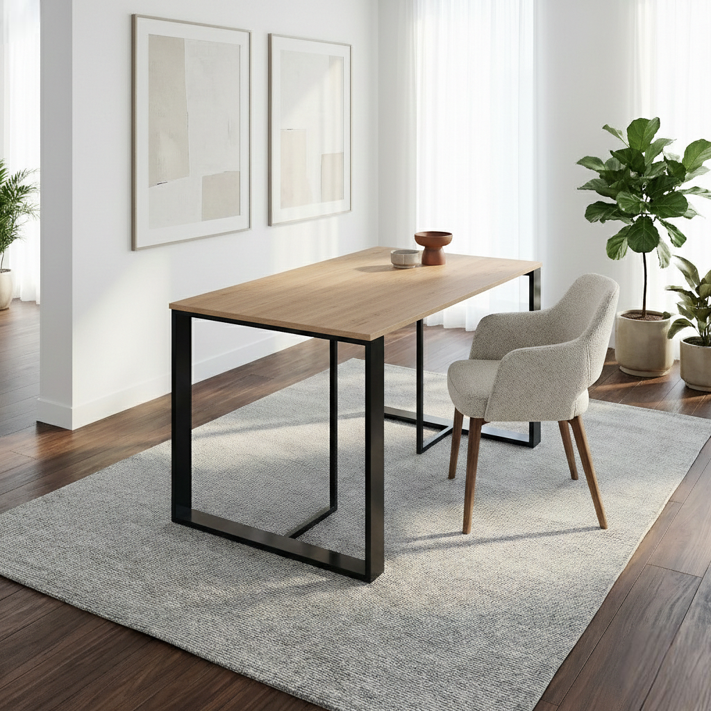 Lenora Dining Table – 140x80 cm – Modern Dining Table