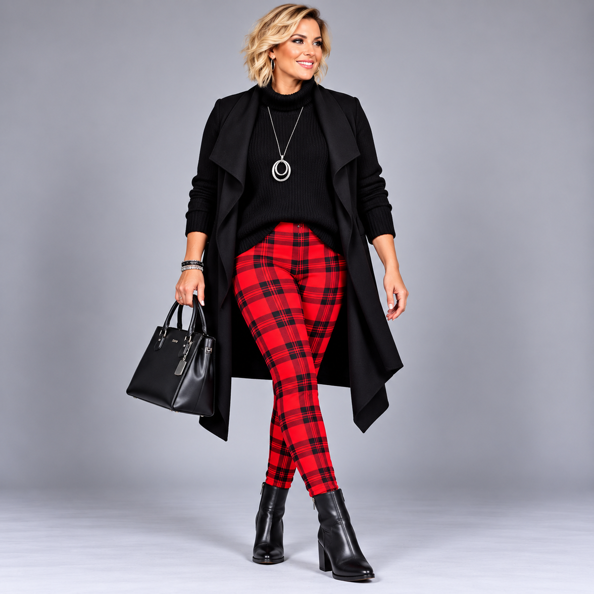 Classic Tartan High Rise Leggings