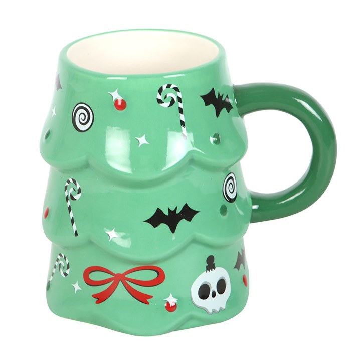 Creepy Christmas Tree Mug