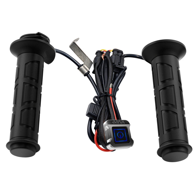 WUPP ZH-983C1 Motorcycle Modified Intelligent Electric Heating Hand Cover Heated Grip Handlebar with Three Gear Temperature Control, ZH-983C1