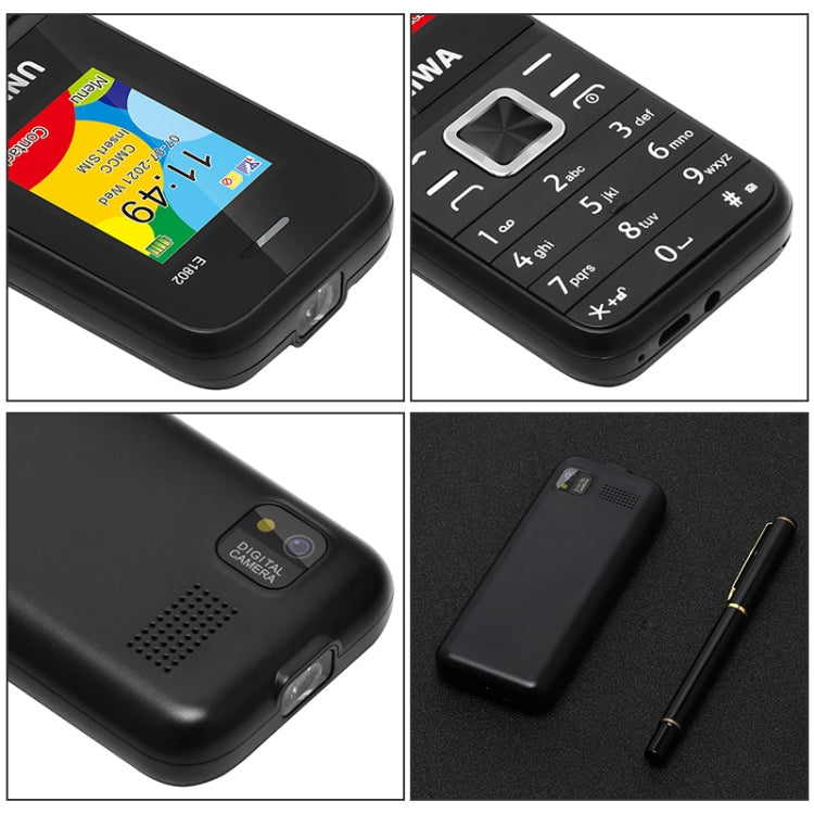 1.77 inch, 1800mAh Battery, SC6531DA, 21 Keys, Support Bluetooth, FM, MP3, MP4, GSM, Dual SIM
