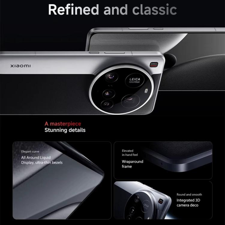 Xiaomi 15 Ultra Global, 16GB+512GB, 3D Ultrasonic Fingerprint, 200MP Camera, 6.73 inch Xiaomi HyperOS 2 Snapdragon 8 Elite Octa Core 3nm, NFC, Network: 5G, Xiaomi 15 Ultra Global, 16GB+512GB (Black)