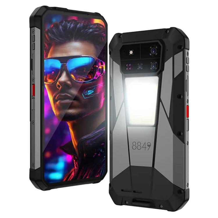 Unihertz Tank 4 Pro Projector Rugged Phone, 18GB+1TB, Night Vision, 6.73 inch Android 13 Dimensity 8300 Octa Core, Network: 5G, NFC, 18GB+1TB