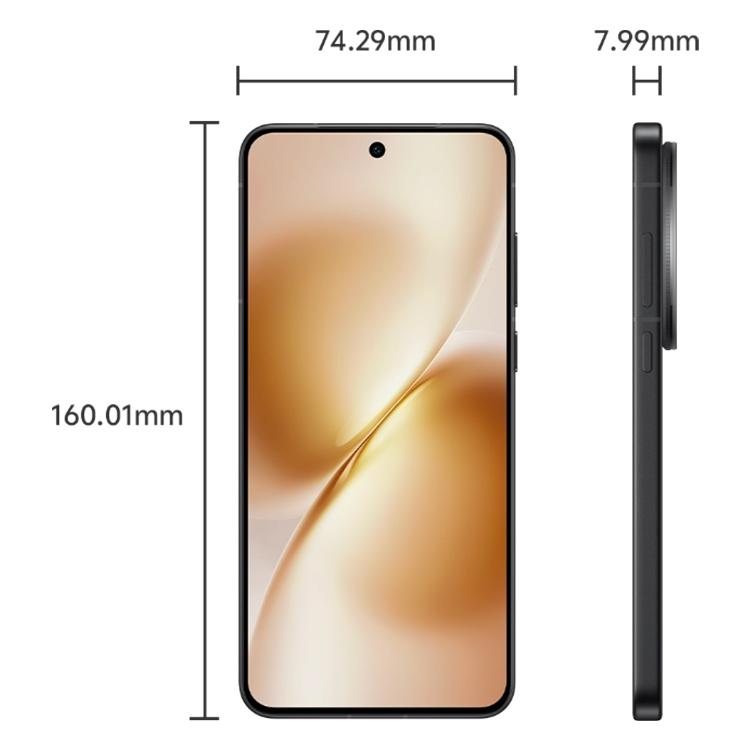 vivo X200s, 16GB+1TB, Face ID / 3D Ultrasonic Fingerprint, 6.67 inch OriginOS 5 / Android 15 Dimensity 9400+ Octa Core, OTG, NFC, Network: 5G, Support Google Play, 16GB+1TB