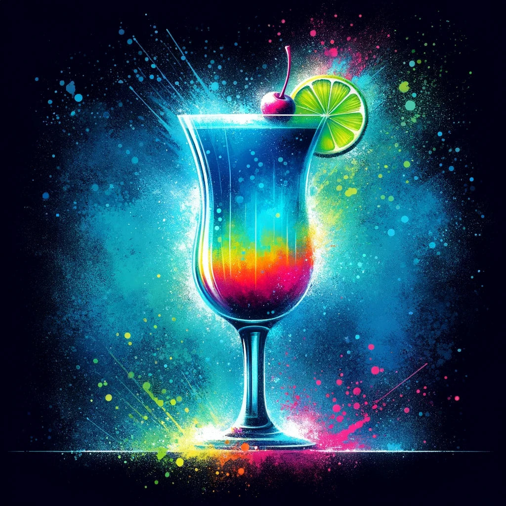 Midnight Cocktail Canvas
