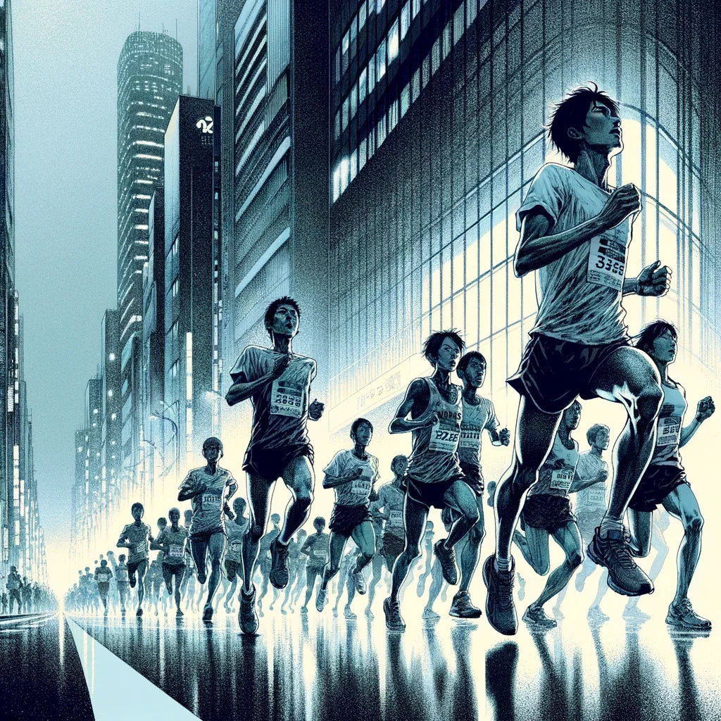 Midnight Marathon Canvas