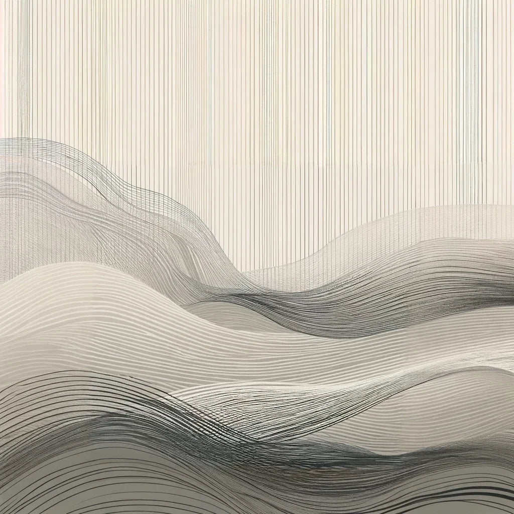 Minimalist Echoes Cotton Cushion
