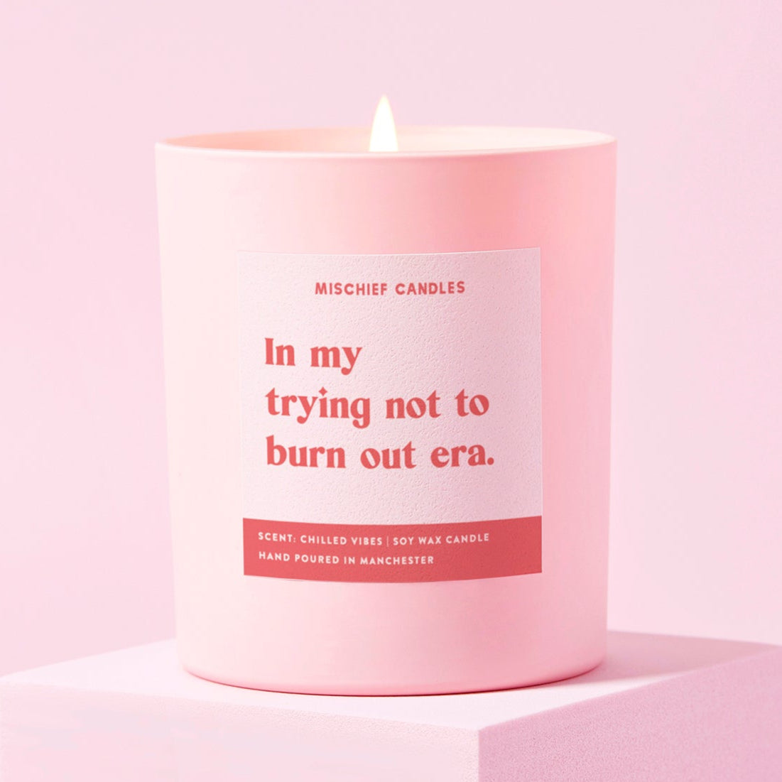 Trying Not to Burn Out Era Candle