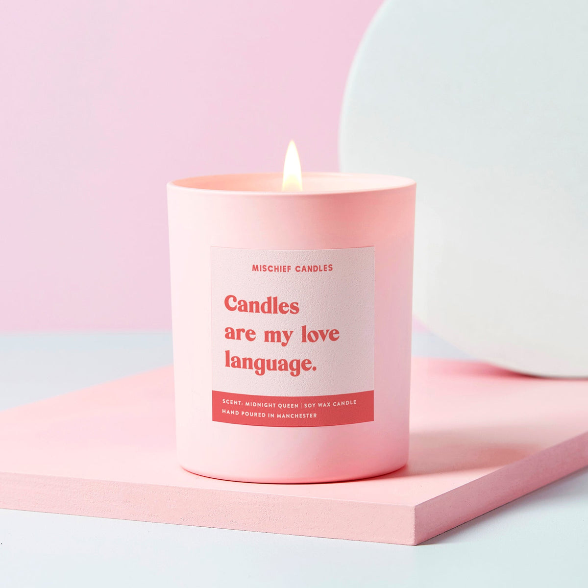 Candles Are My Love Language Candle