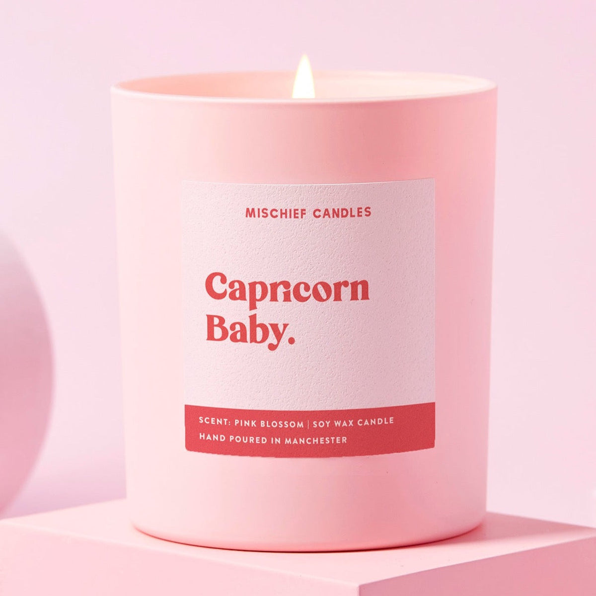 Capricorn Baby Candle
