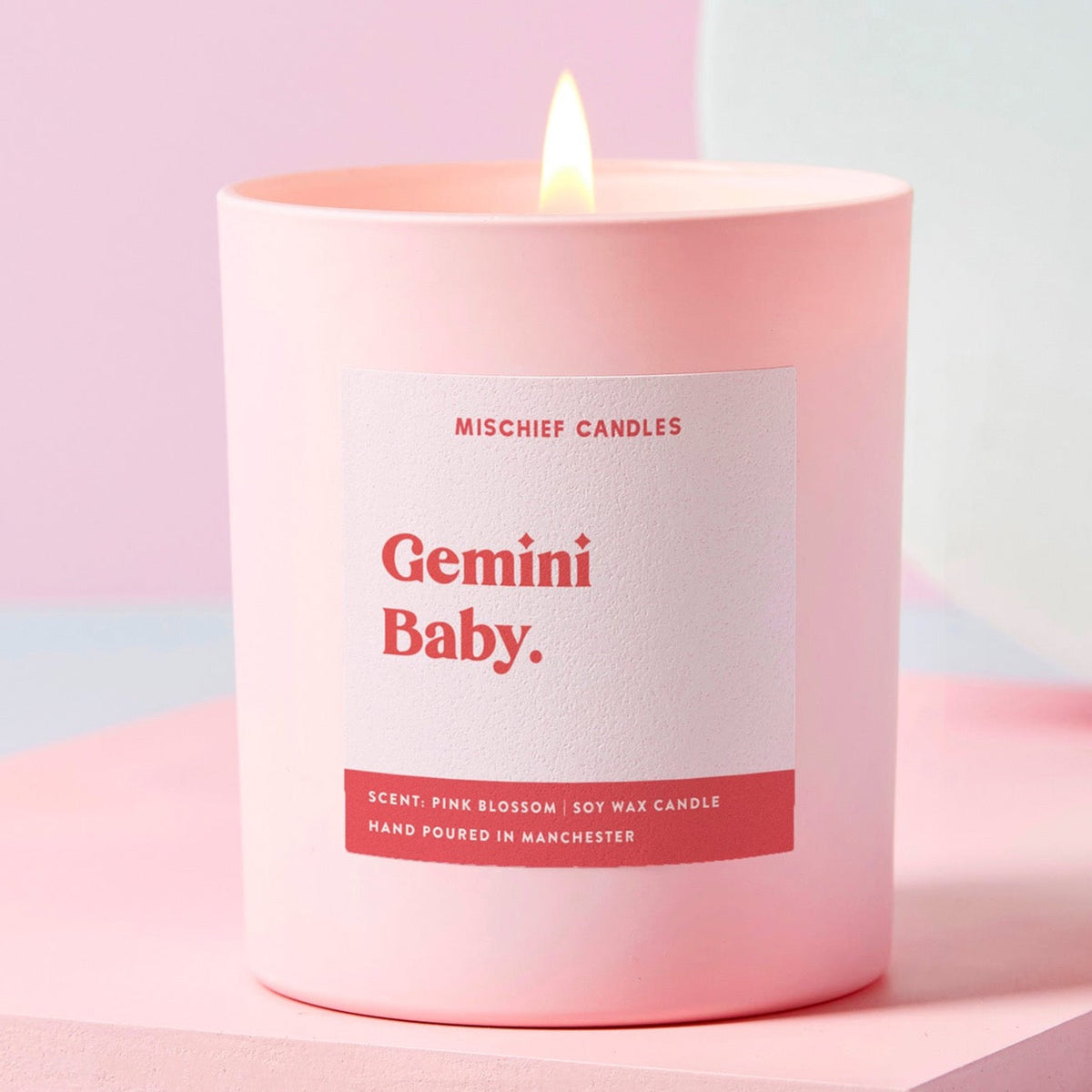 Gemini Baby Candle