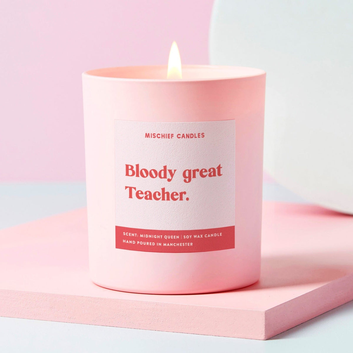 Bloody Great Teacher Candle
