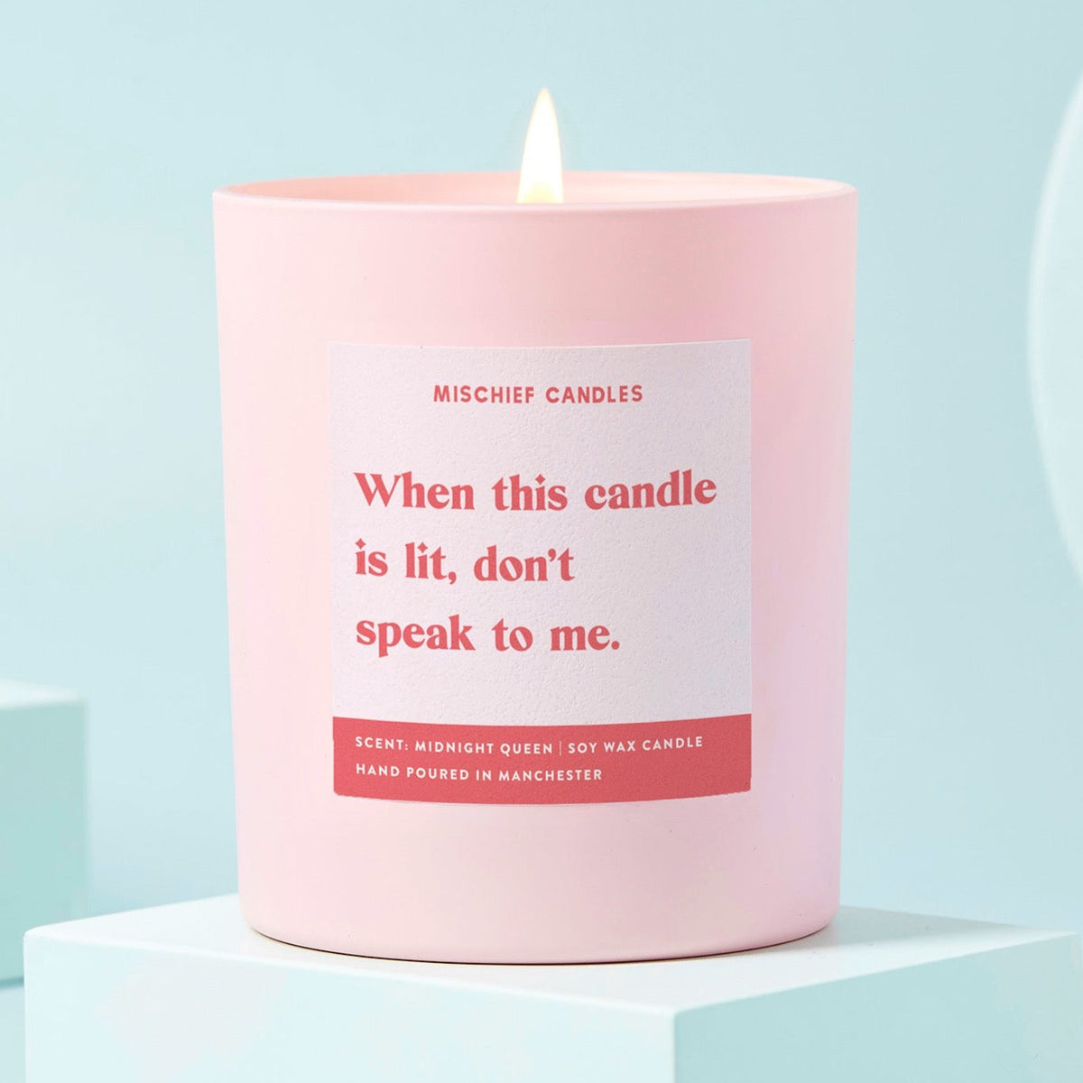 When This Is Lit Don't Speak To Me Candle
