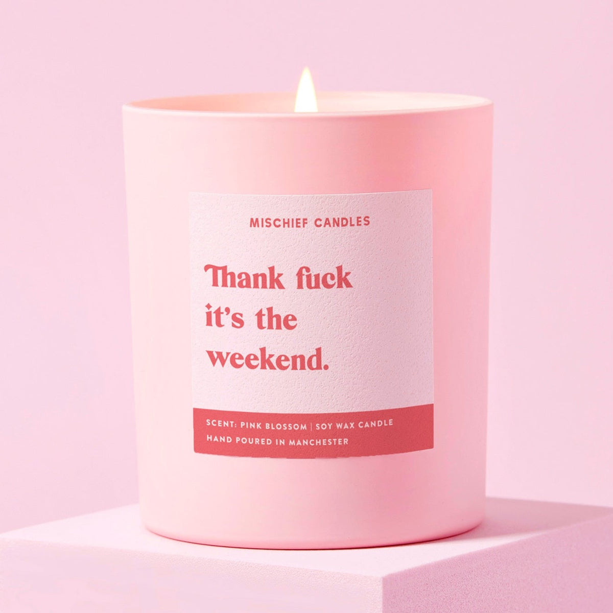 Thank Fuck It's the Weekend Candle