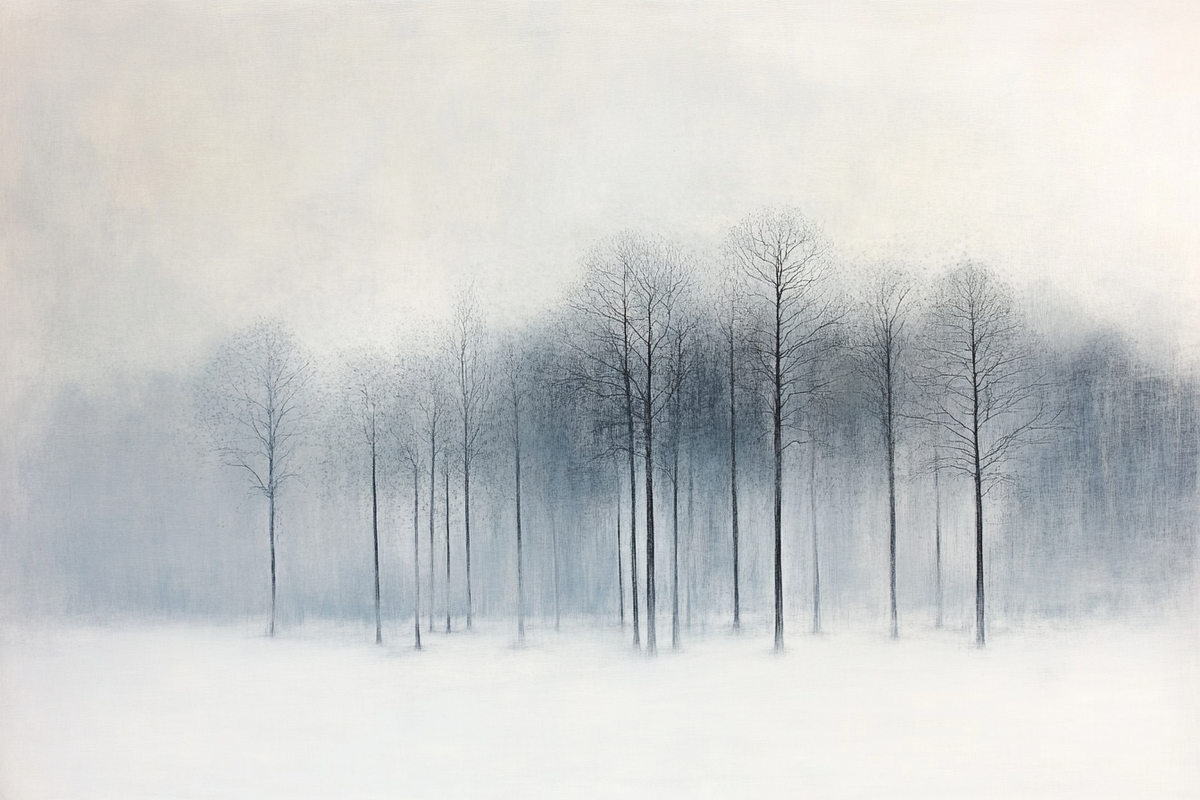 Misty Forest Canvas
