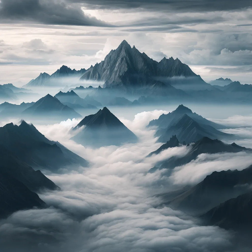 Misty Mountain Majesty Canvas