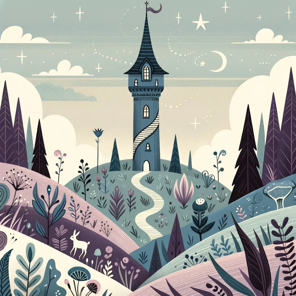 Mystic Tower Canvas