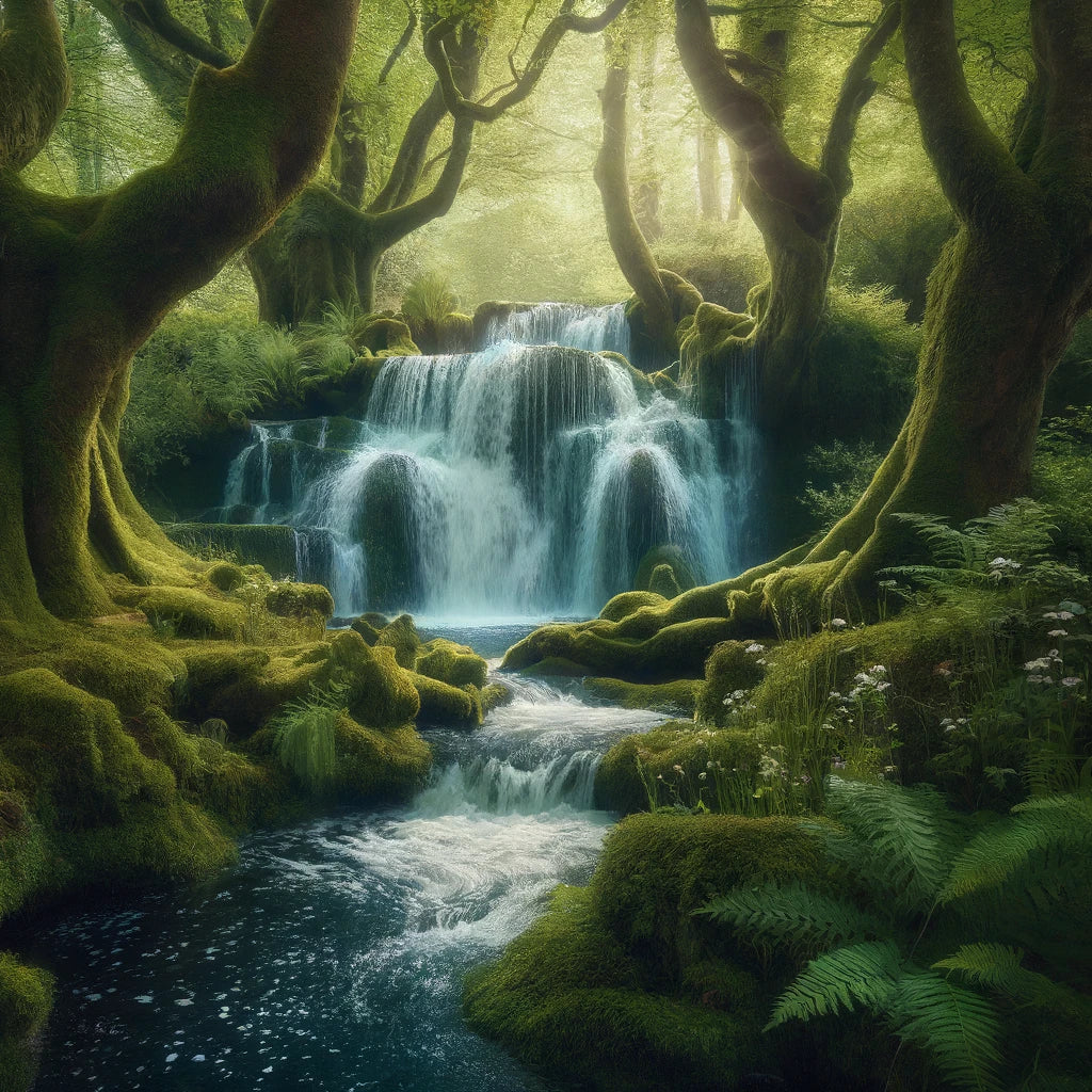 Mystical Cascade Canvas