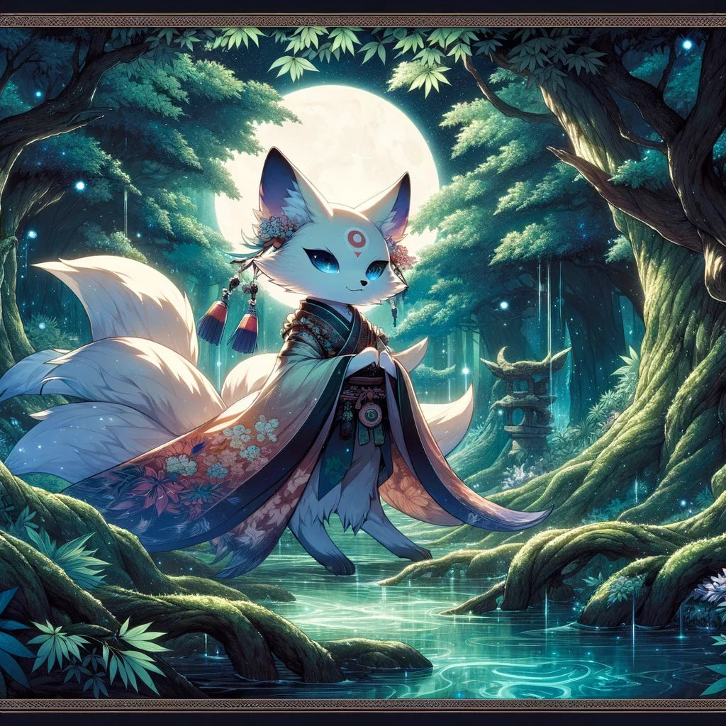Mystical Moonlight Canvas