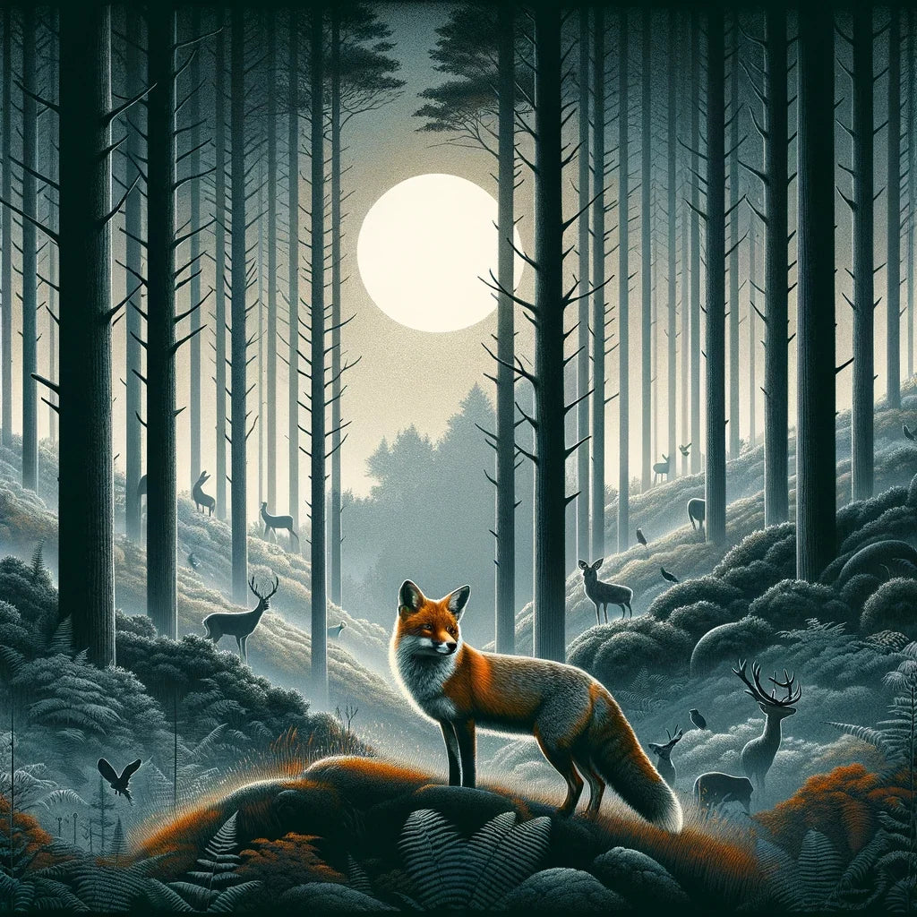 Mystique Forest Canvas