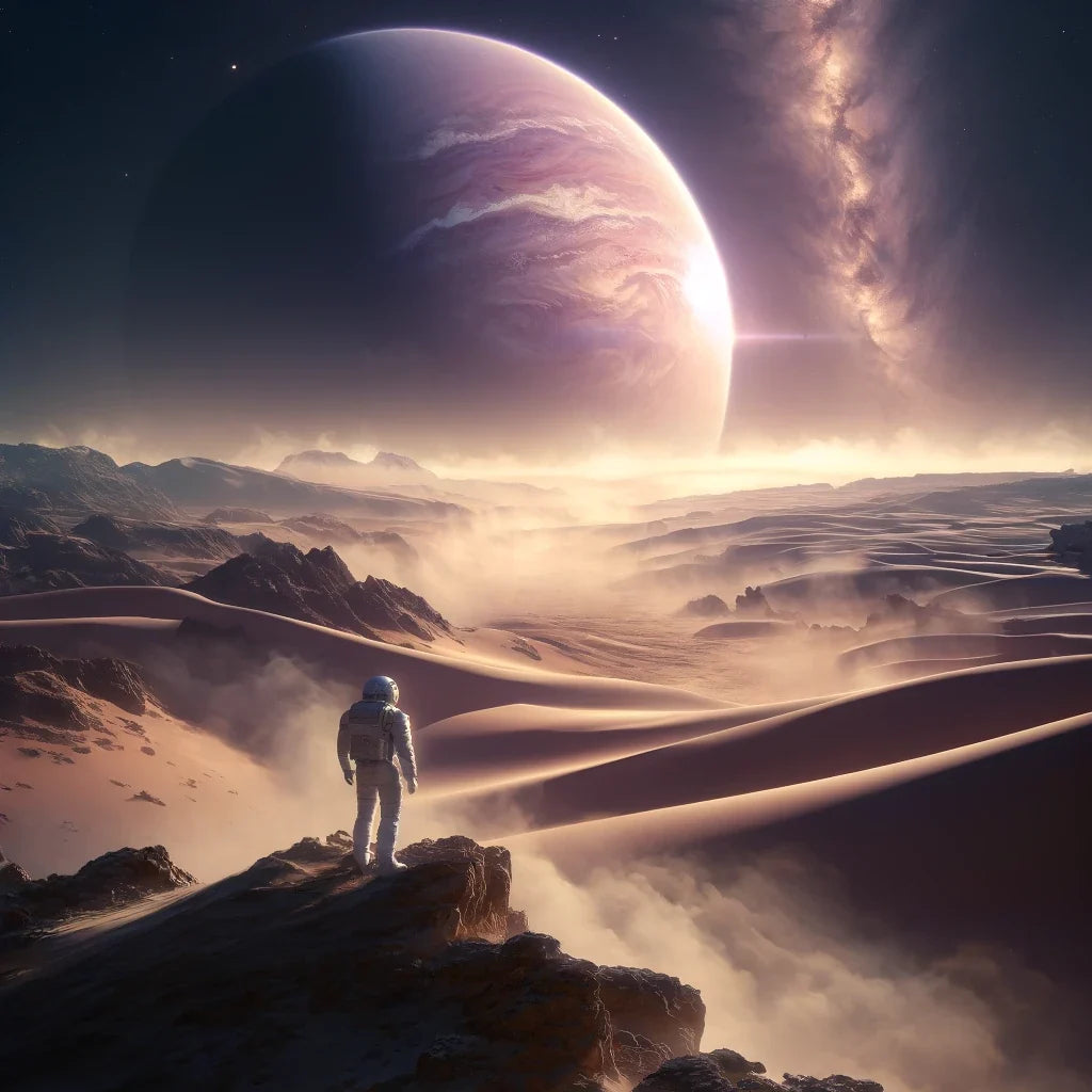 Nebula Wanderer Canvas