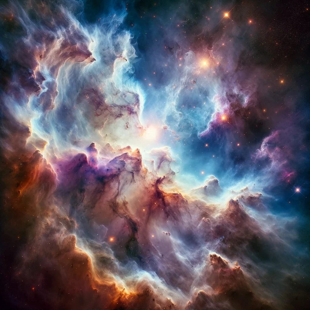 Nebular Genesis Cotton Cushion