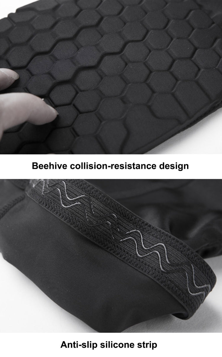 1 PC Beehive Shaped Sports Collision-resistant Lycra Elastic Knee Support Guard, Long Version, Size: XL, XL