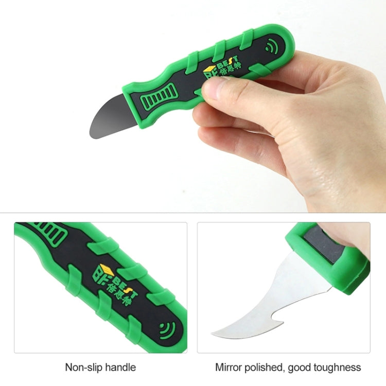 BEST-138 Cell Phone Repair Assemble Disassemble Cutting Tool Plastic Pry Tool Spudger, BEST-138