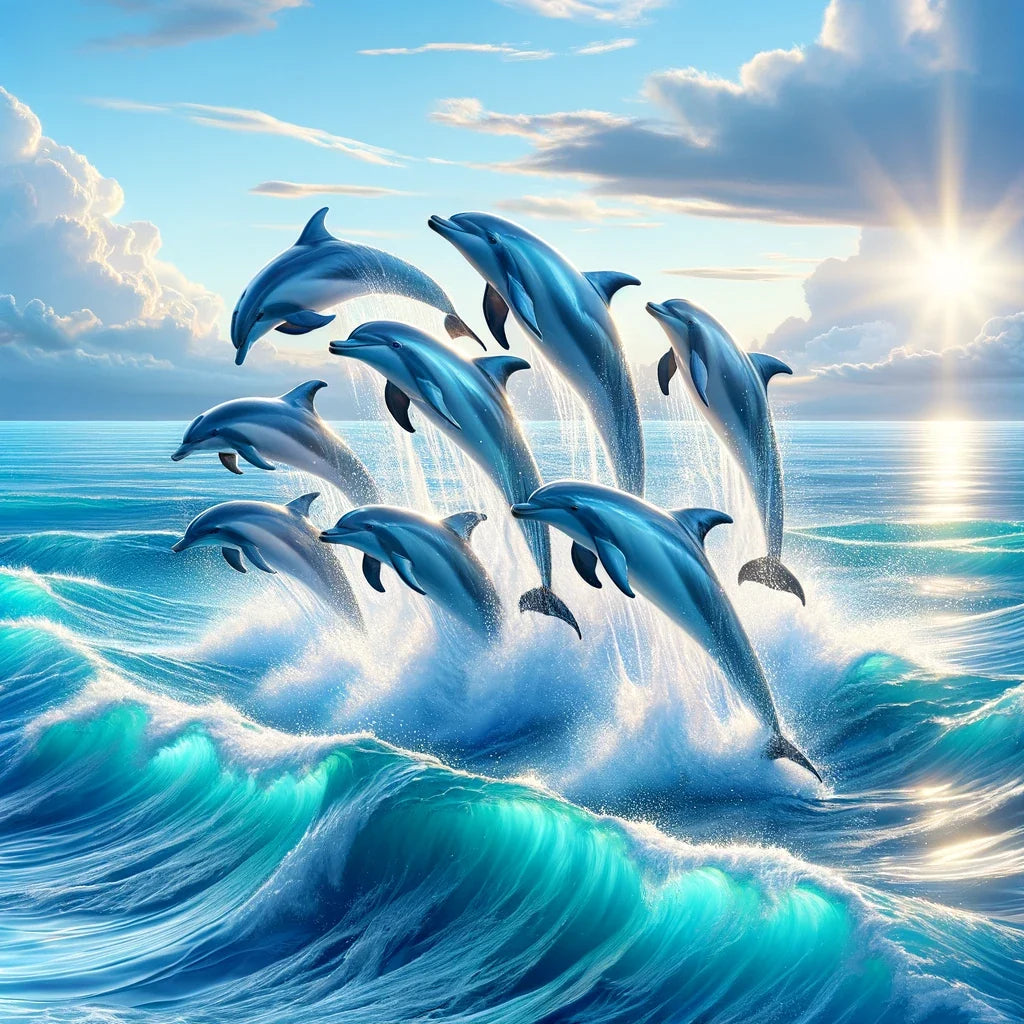 Ocean Leap Canvas