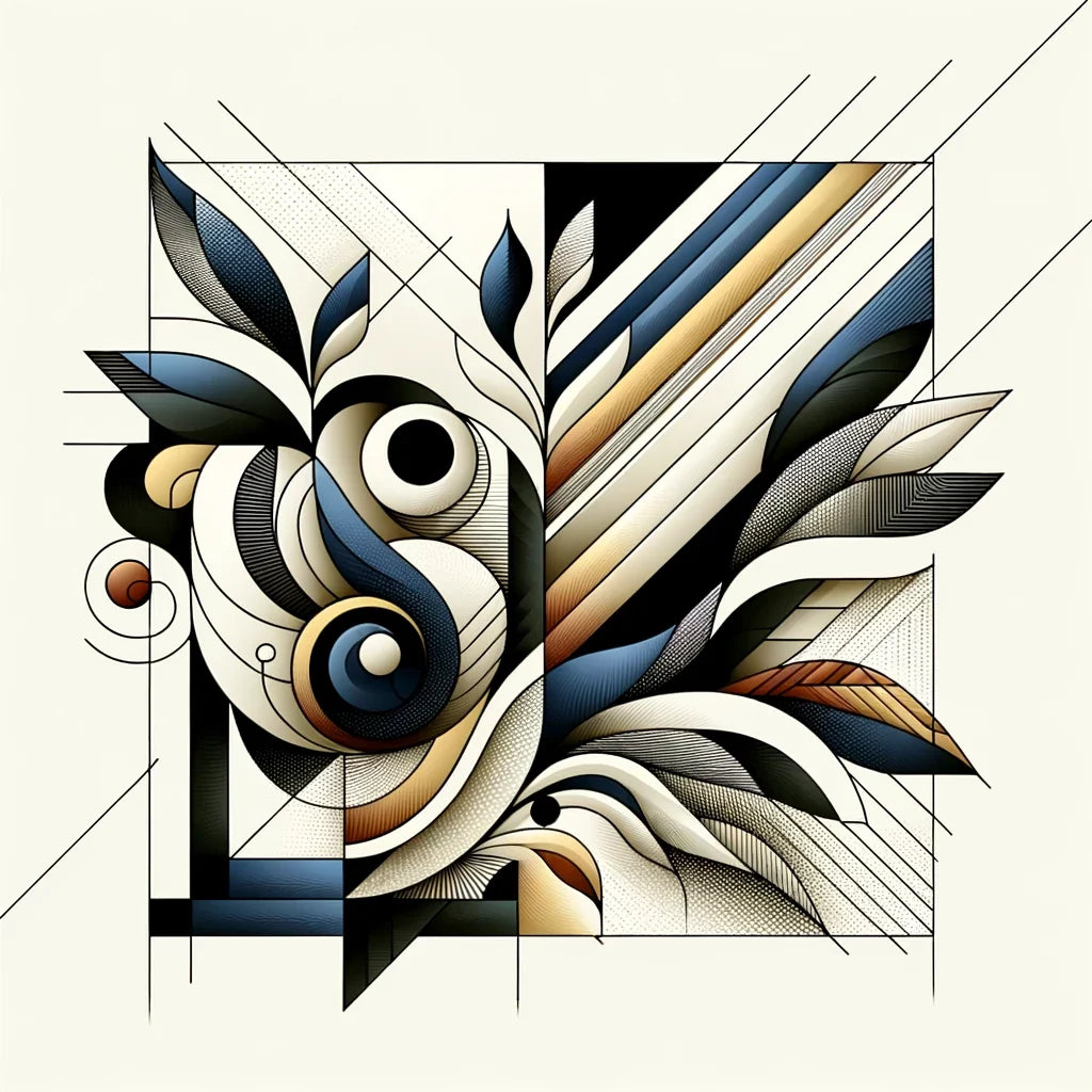 Organic Geometry Canvas