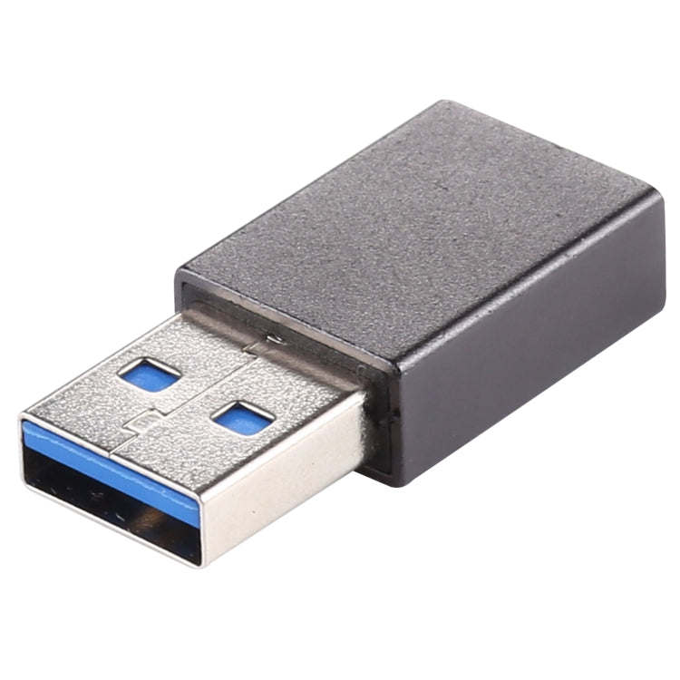 USB 3.0 Male to Type-C / USB-C Female Aluminium Alloy Adapter, USB 3.0 Male to Type-C Female