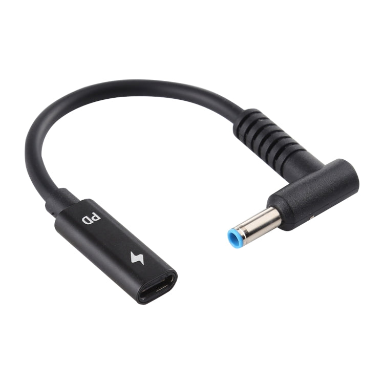 For HP USB-C / Type-C to 4.5 x 3.0mm Power Adapter Charger Cable, 4.5 x 3.0mm