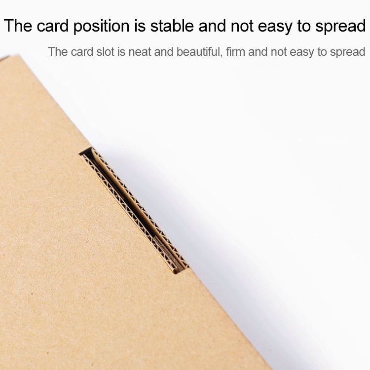 100 PCS Kraft Paper Shipping Box Packaging Box, Size: T8, 29x29x8cm, 29x29x8cm