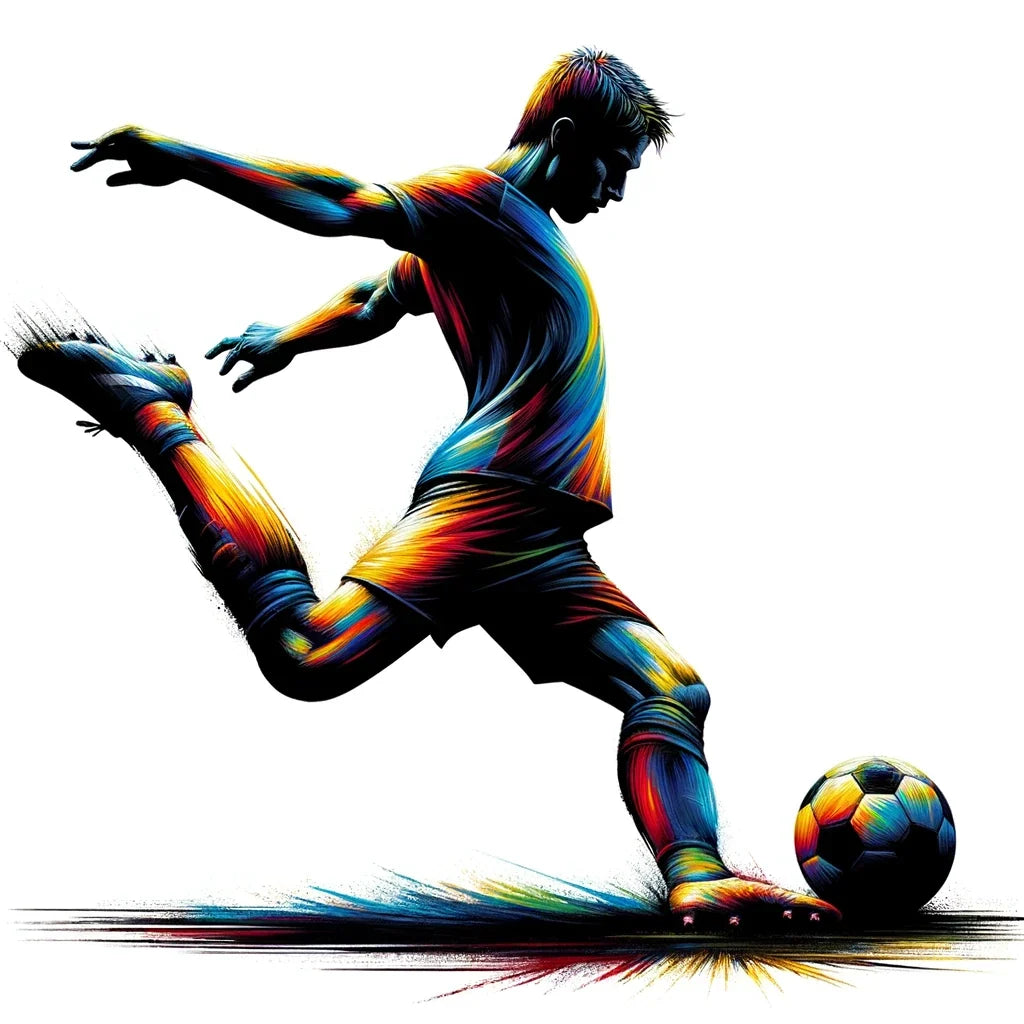Penalty Kick Brilliance Canvas