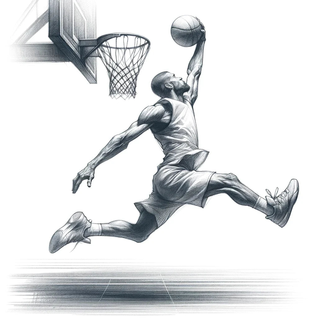 Pencil Dunk Canvas