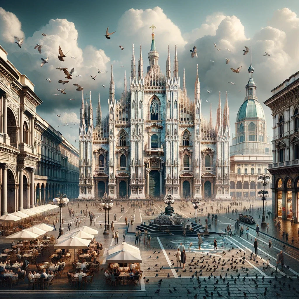 Piazza del Duomo Canvas