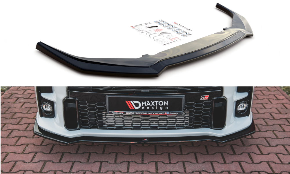 Maxton Design - Aftermarket  FRONT SPLITTER V.1 TOYOTA GR YARIS MK4
