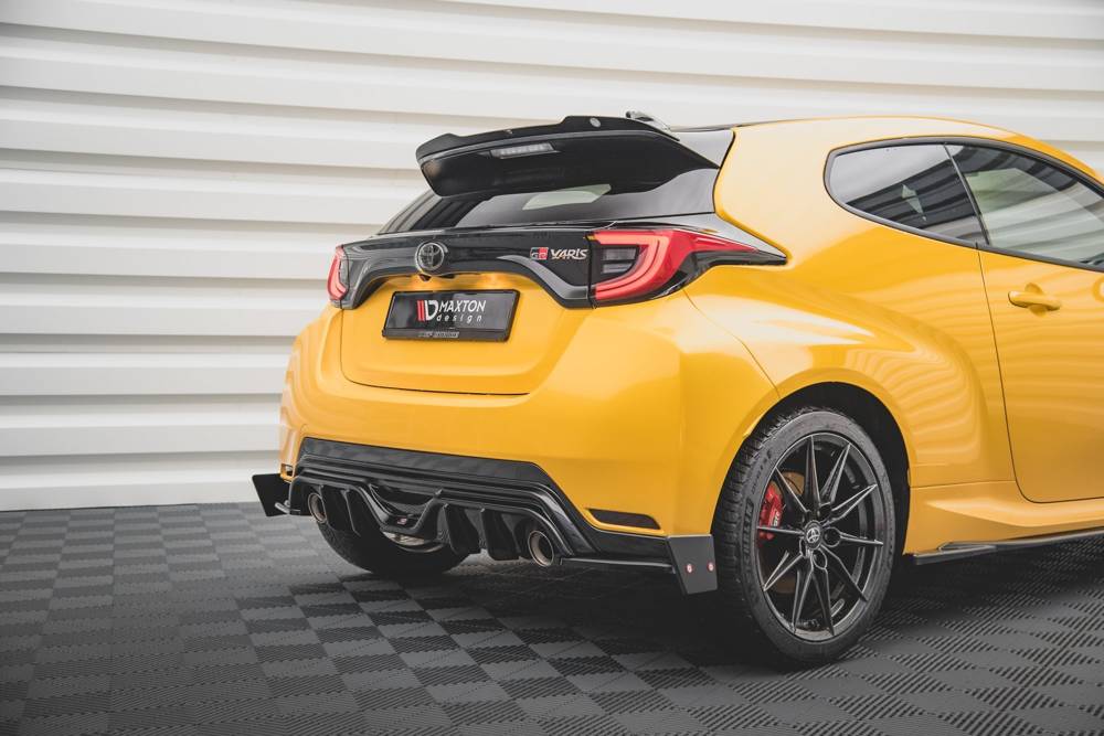 Maxton Design - Aftermarket  REAR SIDE SPLITTERS V.4 + FLAPS TOYOTA GR YARIS MK4
