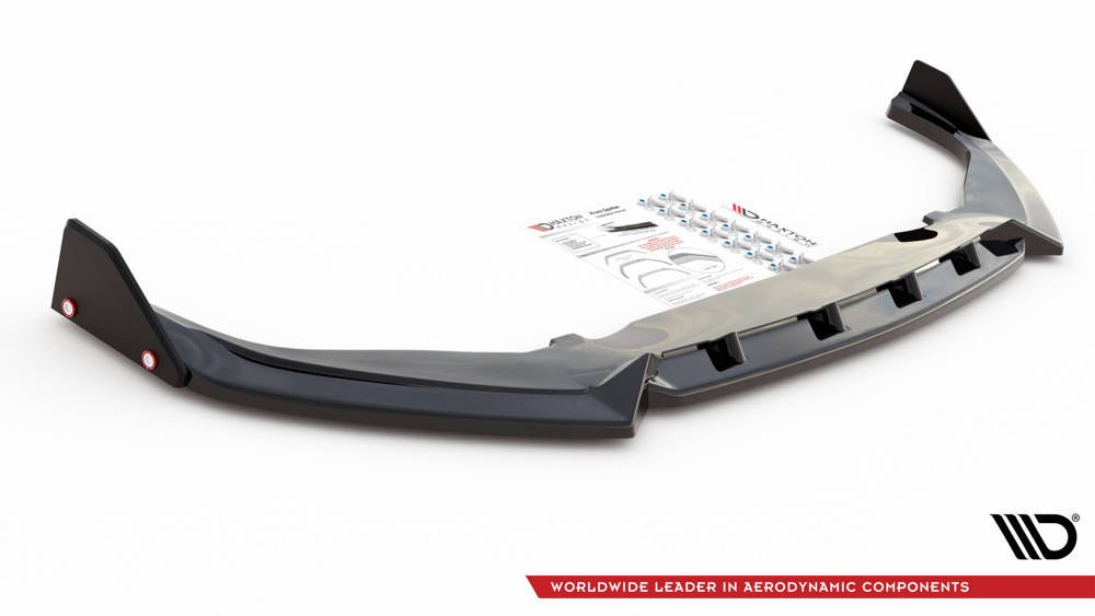 Maxton Design - Aftermarket  FRONT SPLITTER V.2 + FLAPS TOYOTA GR YARIS MK4