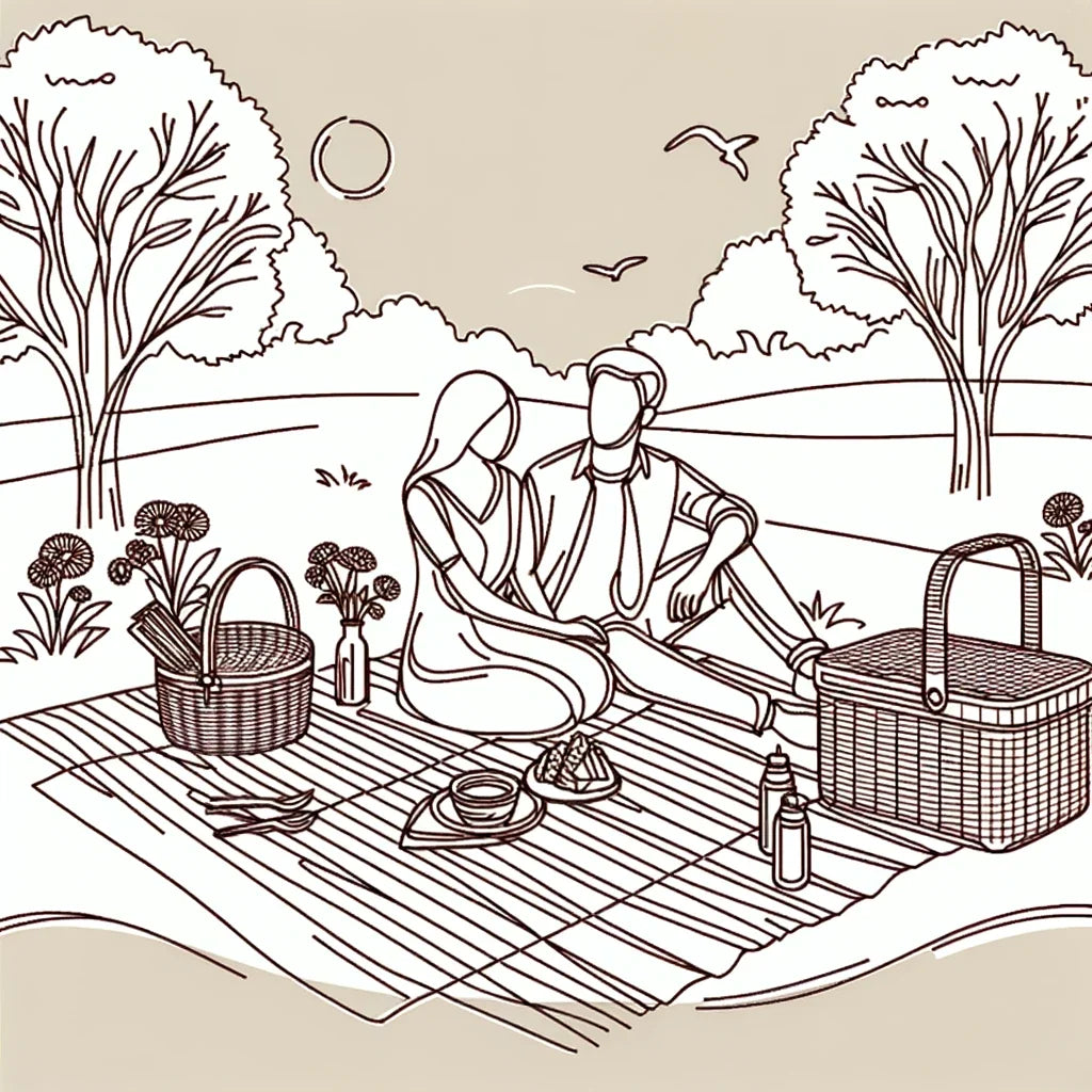Picnic Moments Canvas