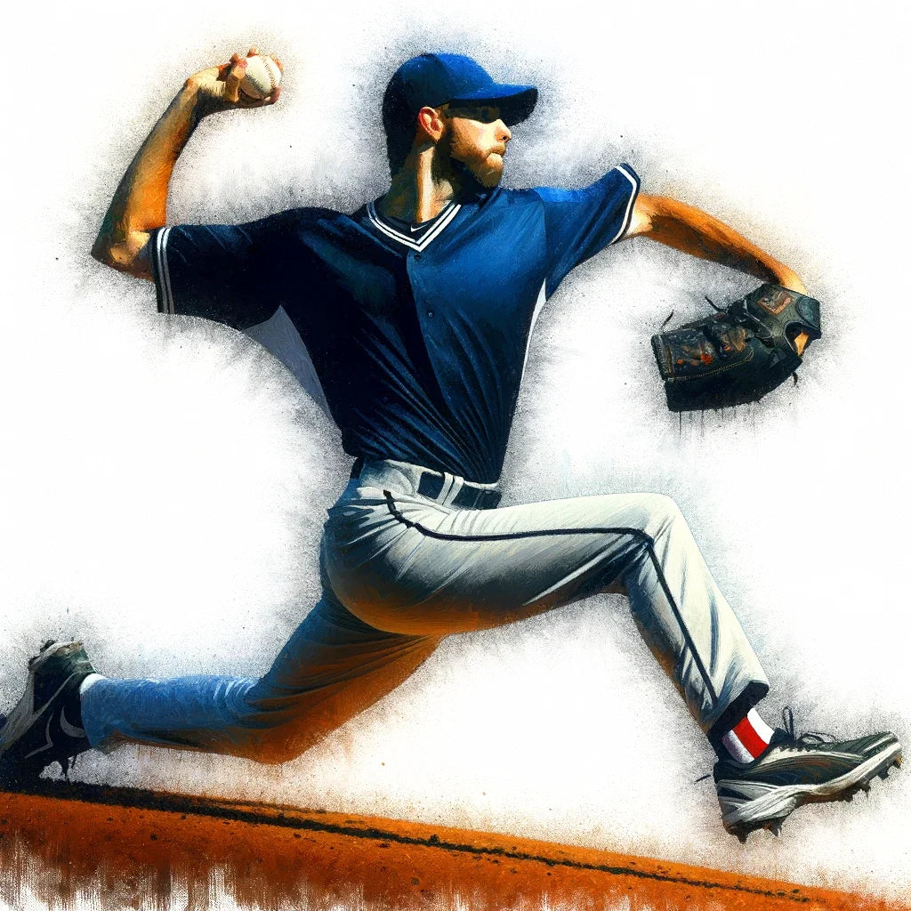 Pitcher's Moment Canvas